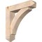 Ekena Millwork Thorton Arts and Crafts Smooth Bracket w/ Offset Brace, Douglas Fir, 7 1/2"W x 34"D x 34"H BKT0806X34X34THR03SDF - alternate 1